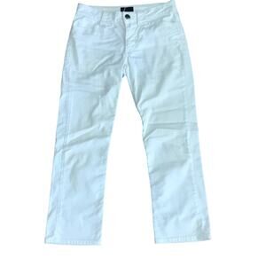 Kate McHale White Cropped Jeans - Size 0